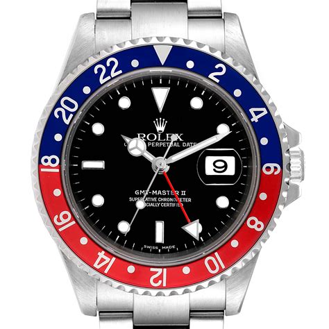 rolex blau rot